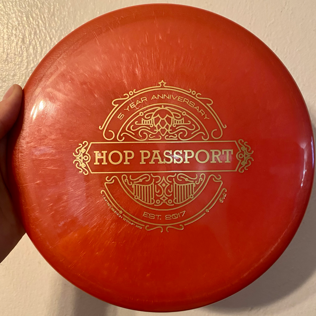 Hop Passport Limited Edition 1 Disc Golf Disc Prodigy M4 500
